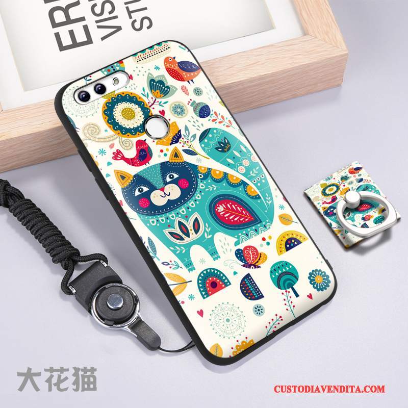 Custodia Huawei P Smart Creativo Di Personalità Amanti, Cover Huawei P Smart Colore Tutto Inclusotelefono