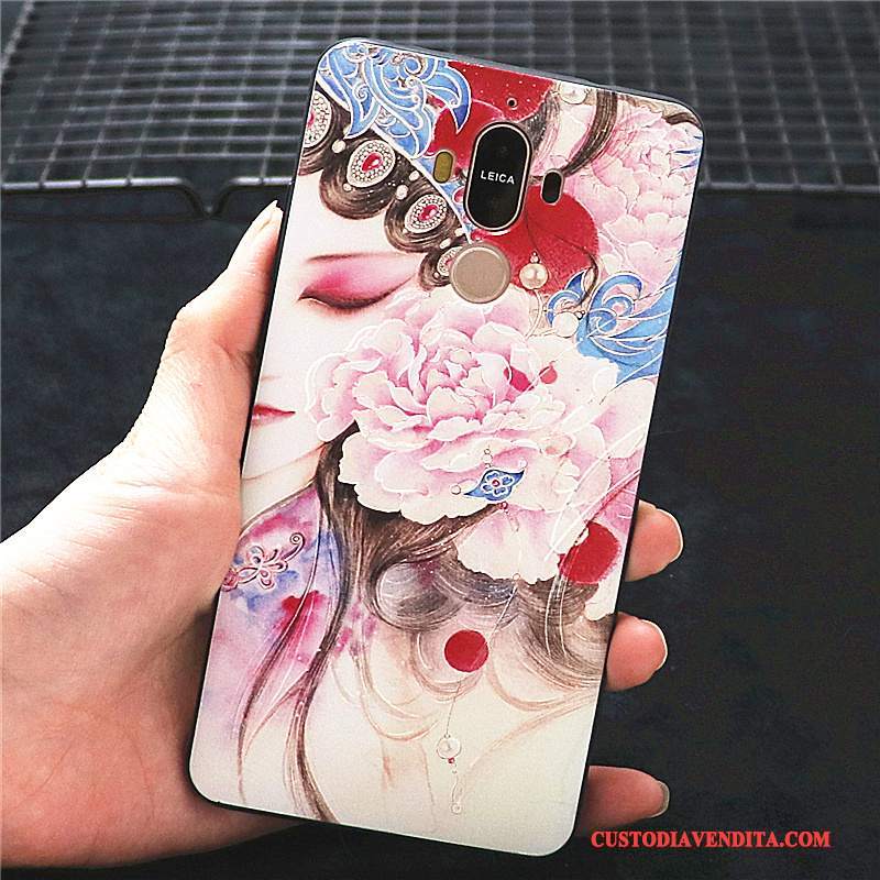 Custodia Huawei P10 Colore Stile Cinese Di Personalità, Cover Huawei P10 Creativo Anti-cadutatelefono