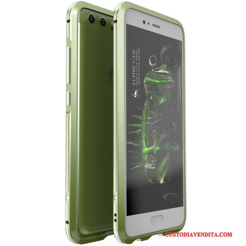 Custodia Huawei P10 Creativo Tendenza Di Personalità, Cover Huawei P10 Protezione Telefono Verde