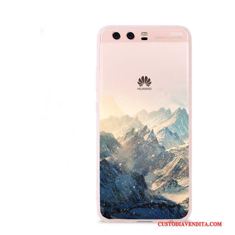 Custodia Huawei P10 Protezione Anti-caduta Morbido, Cover Huawei P10 Creativo Tendenzatelefono