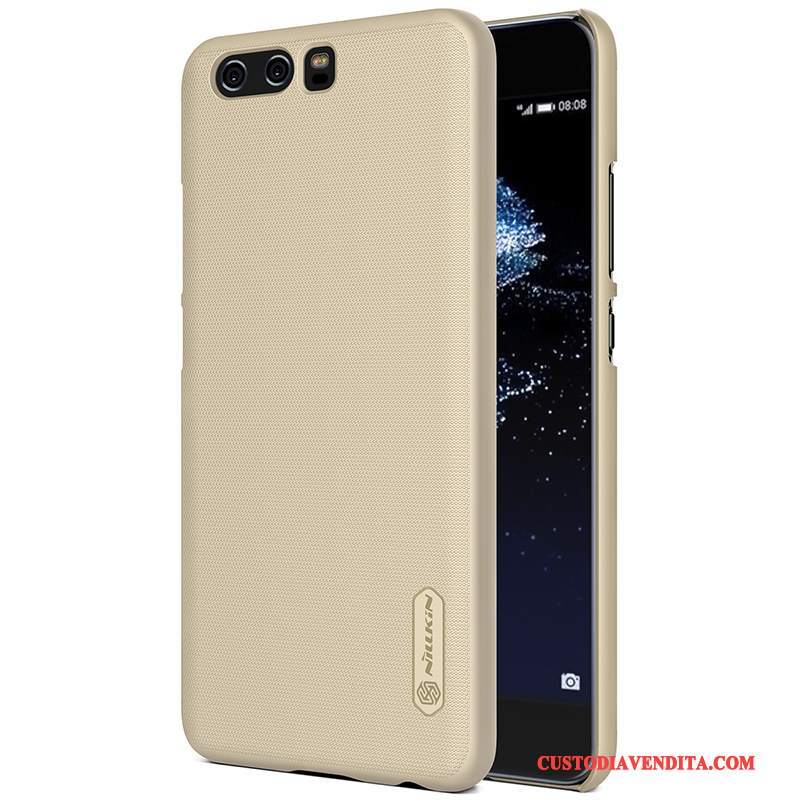 Custodia Huawei P10 Protezione Difficile Oro, Cover Huawei P10 Telefono Tutto Incluso