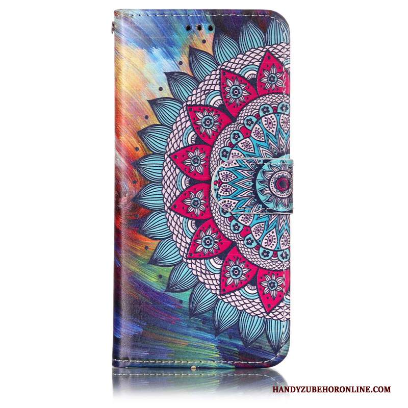 Custodia Huawei P20 Colore Telefono Fiori, Cover Huawei P20 Colore Anti-caduta