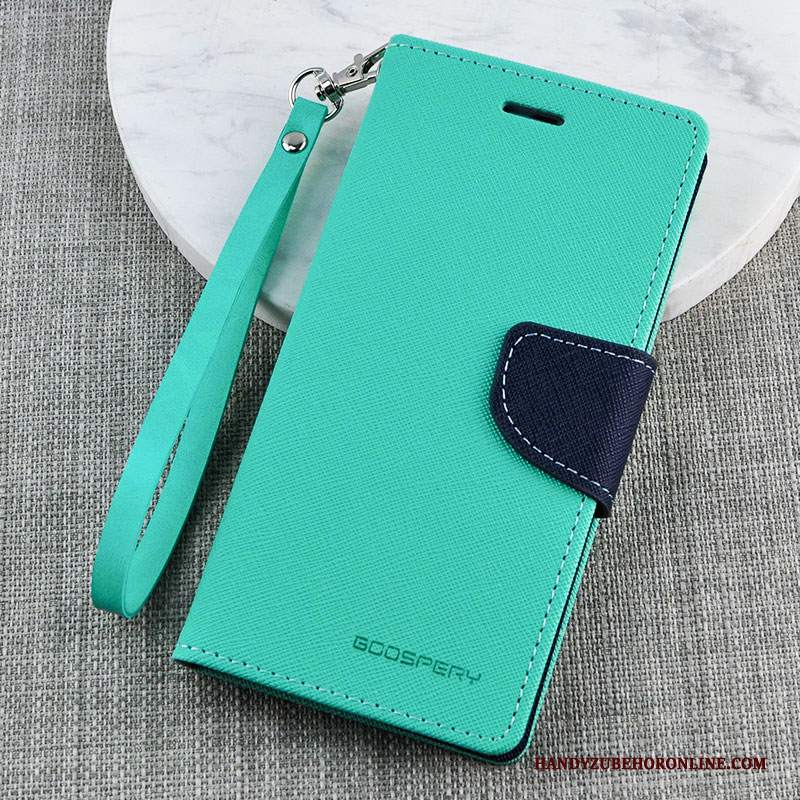 Custodia Huawei P20 Lite Folio Blutelefono, Cover Huawei P20 Lite Pelle