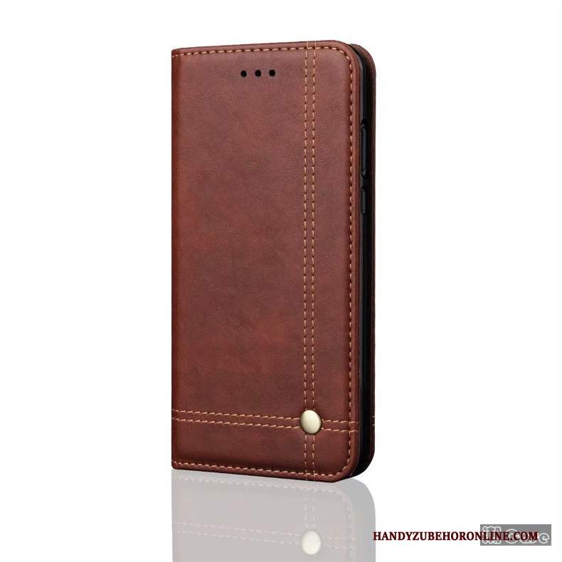 Custodia Huawei P20 Lite Pelle Telefono Anti-caduta, Cover Huawei P20 Lite Protezione Carta