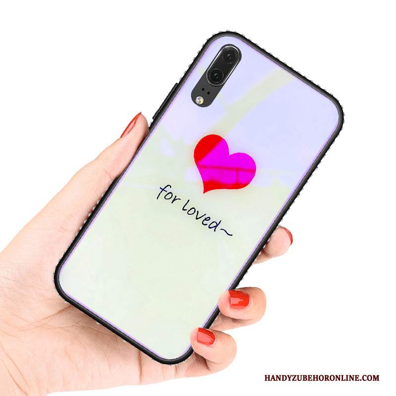 Custodia Huawei P20 Strass Telaiotelefono, Cover Huawei P20 Protezione Anti-caduta Tutto Incluso