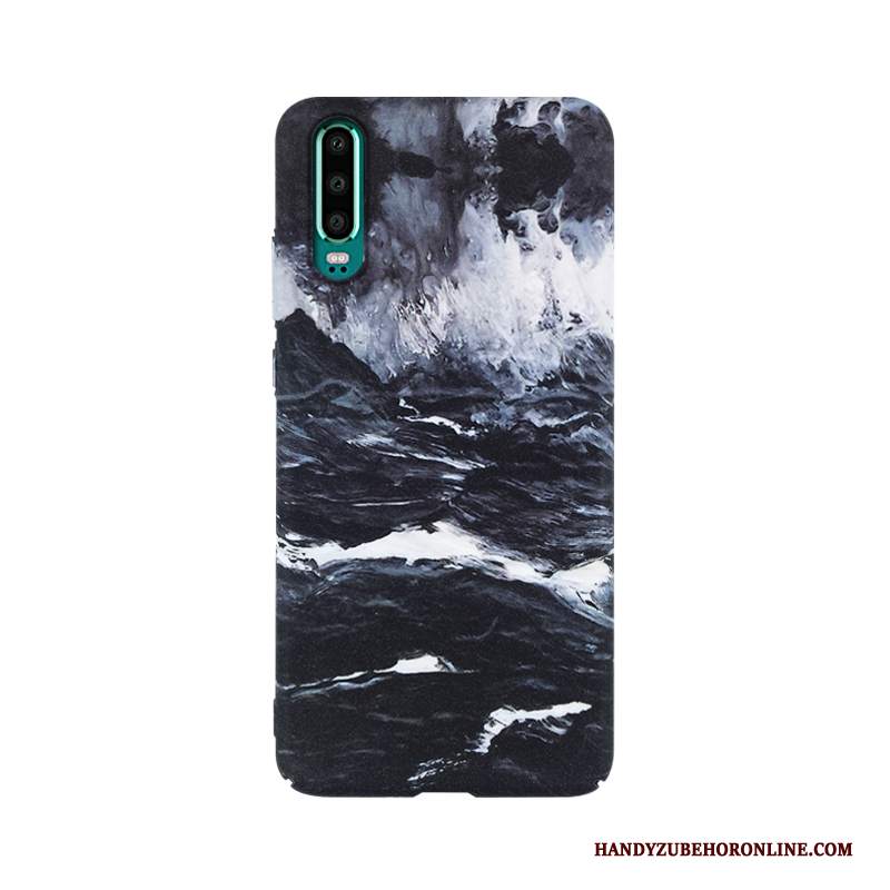 Custodia Huawei P30 Creativo Difficile Sottile, Cover Huawei P30 Protezione Di Personalitàtelefono