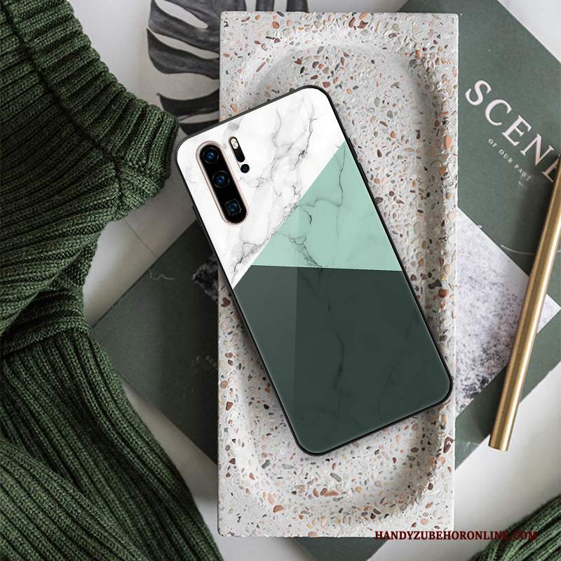 Custodia Huawei P30 Pro Creativo Di Personalitàtelefono, Cover Huawei P30 Pro Silicone Tutto Incluso Vetro