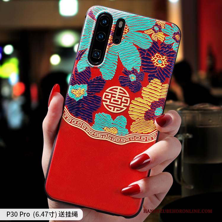 Custodia Huawei P30 Pro Creativo Stile Cinese Di Personalità, Cover Huawei P30 Pro Protezione Nuovo Sottile