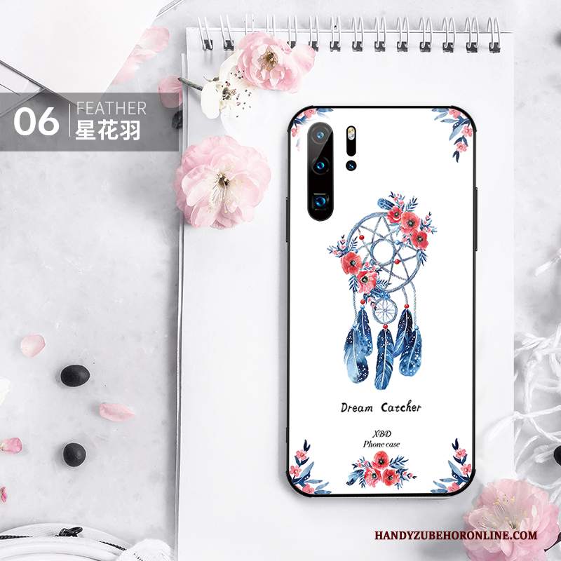 Custodia Huawei P30 Pro Moda Anti-caduta Arte, Cover Huawei P30 Pro Silicone Tutto Incluso Leggere