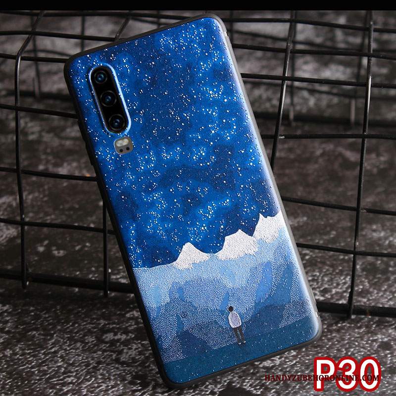 Custodia Huawei P30 Protezione Nuovo Anti-caduta, Cover Huawei P30 Ornamenti Appesi Tutto Incluso