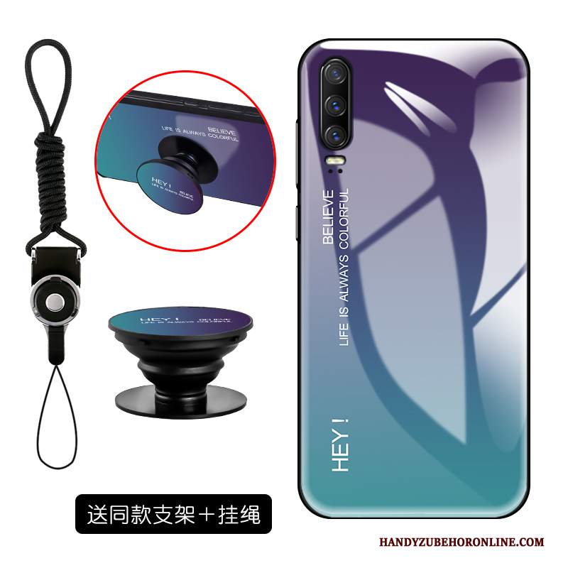 Custodia Huawei P30 Protezione Tutto Incluso Specchio, Cover Huawei P30 Moda Anti-caduta Di Personalità