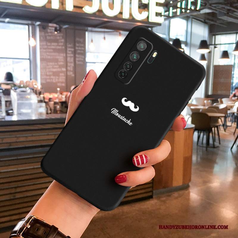 Custodia Huawei P40 Lite 5g Cartone Animato Morbido Ornamenti Appesi, Cover Huawei P40 Lite 5g Silicone Telefono Nero