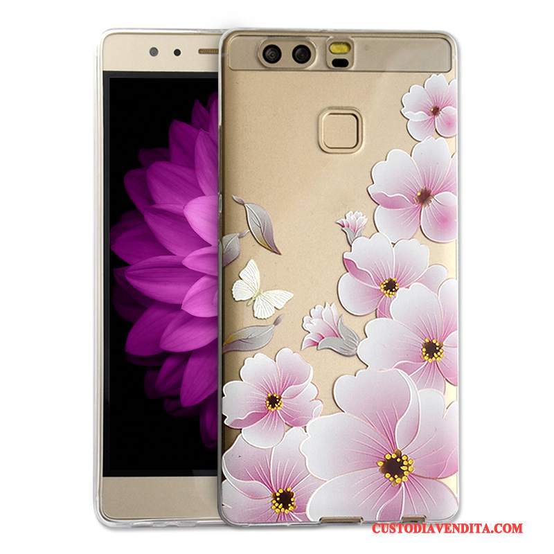 Custodia Huawei P9 Cartone Animato Anti-caduta Bello, Cover Huawei P9 Protezione Telefono Morbido