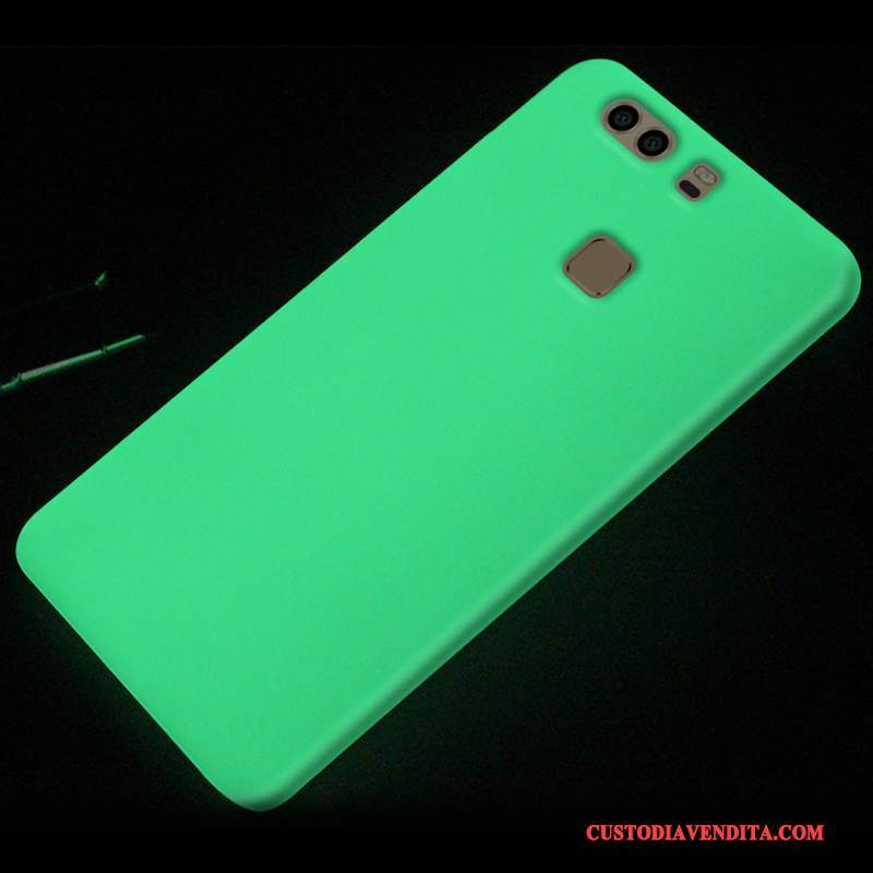 Custodia Huawei P9 Plus Protezione Macchiati Difficile, Cover Huawei P9 Plus Verde Colore