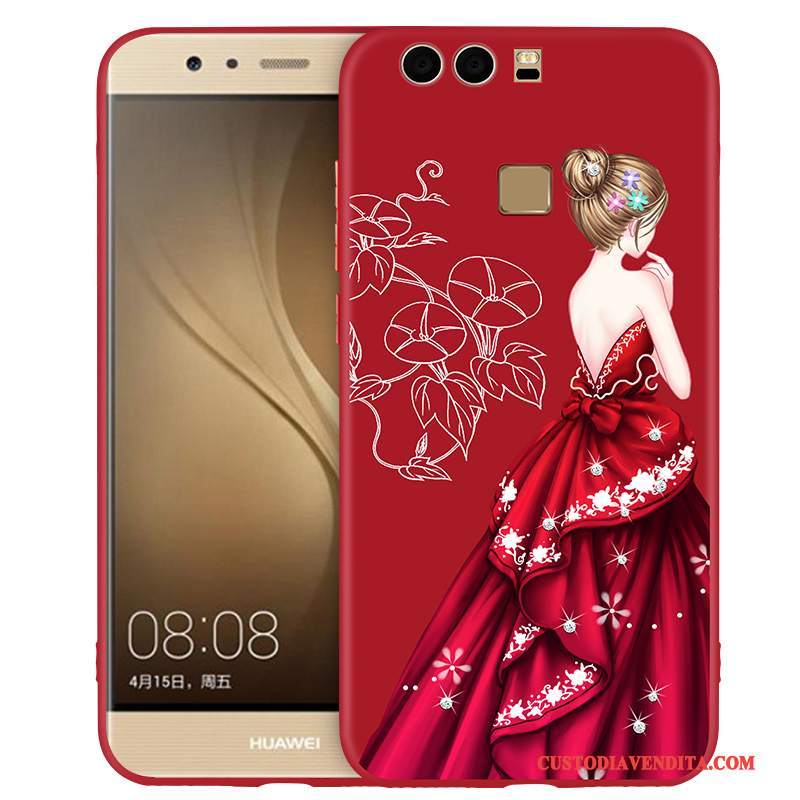 Custodia Huawei P9 Plus Protezione Tendenza Di Personalità, Cover Huawei P9 Plus Creativo Telefono Morbido