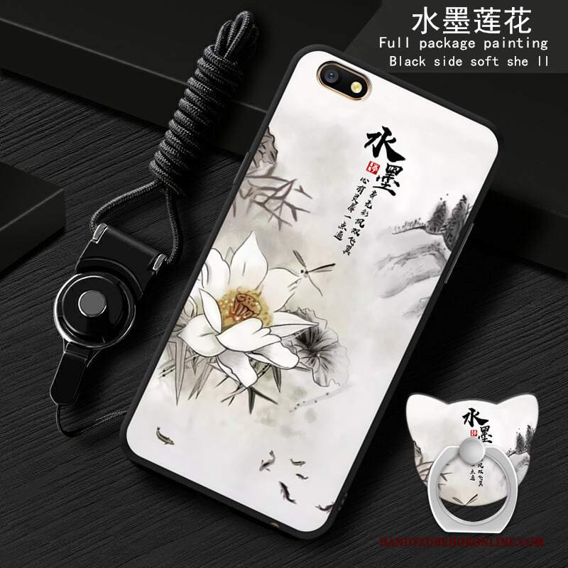 Custodia Huawei Y5 2018 Silicone Anti-cadutatelefono, Cover Huawei Y5 2018 Protezione Bianco Morbido