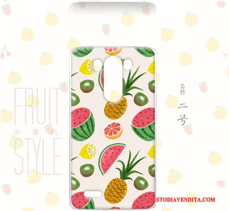 Custodia Lg G3 Colore Di Personalità Frutta, Cover Lg G3 Protezione Hemming Vento