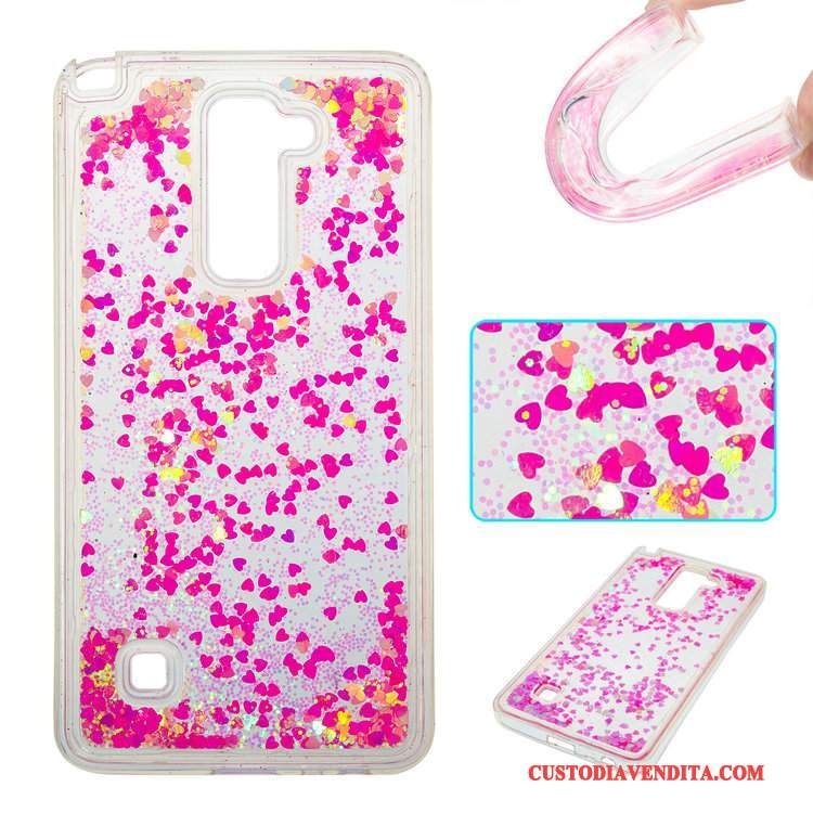 Custodia Lg K8 Protezione Rosa Morbido, Cover Lg K8 Sabbie Mobilitelefono