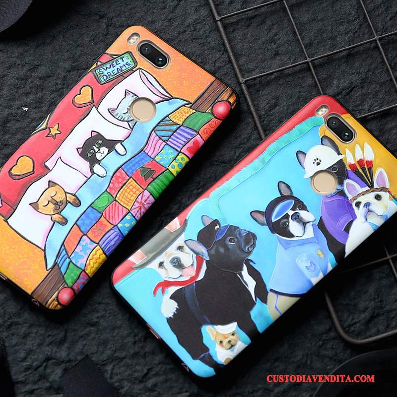 Custodia Mi 5x Colore Gattino Anti-caduta, Cover Mi 5x Creativo Tutto Incluso Cane