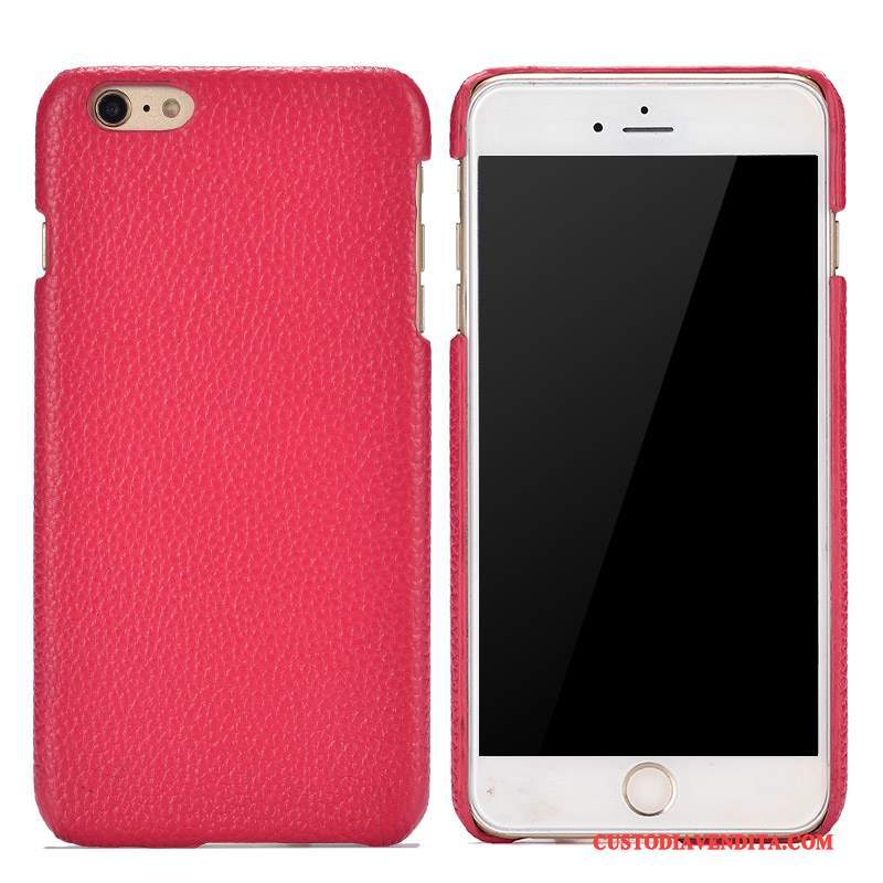 Custodia Mi 5x Pelle Rosso Anti-caduta, Cover Mi 5x Protezione Telefono Piccola