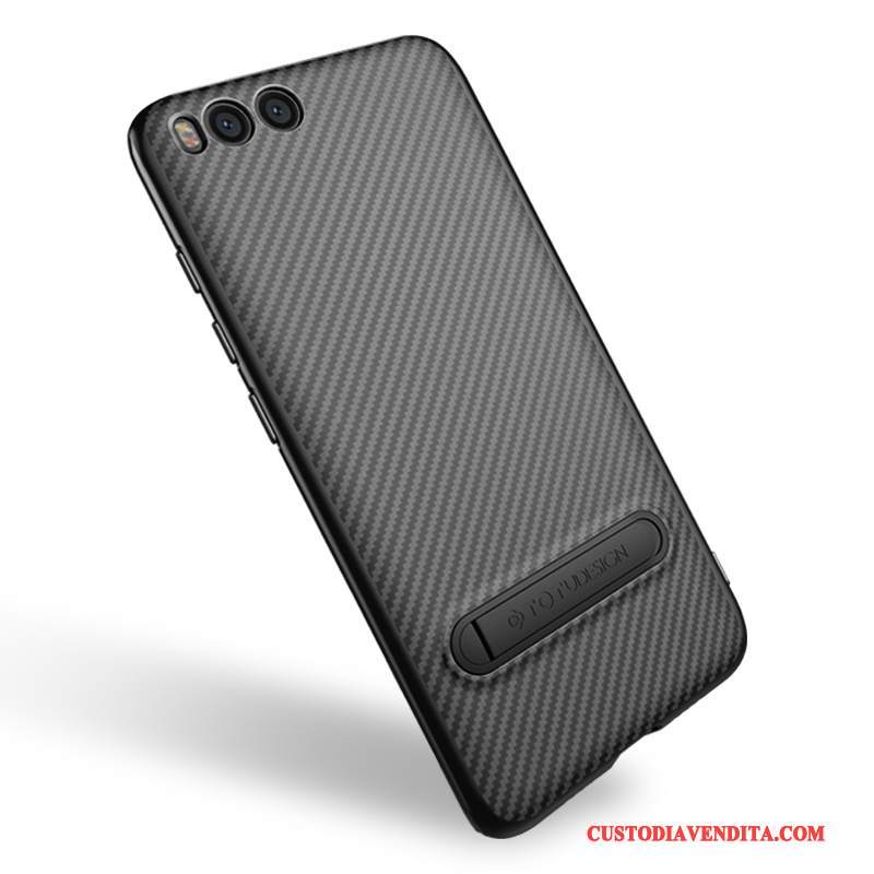 Custodia Mi 6 Silicone Nero Piccola, Cover Mi 6 Protezione Morbido Sottile