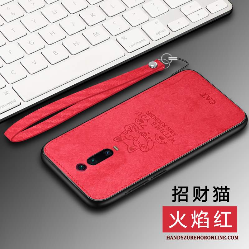 Custodia Mi 9t Silicone Marchio Di Tendenza Magnetico, Cover Mi 9t Protezione Telefono Morbido