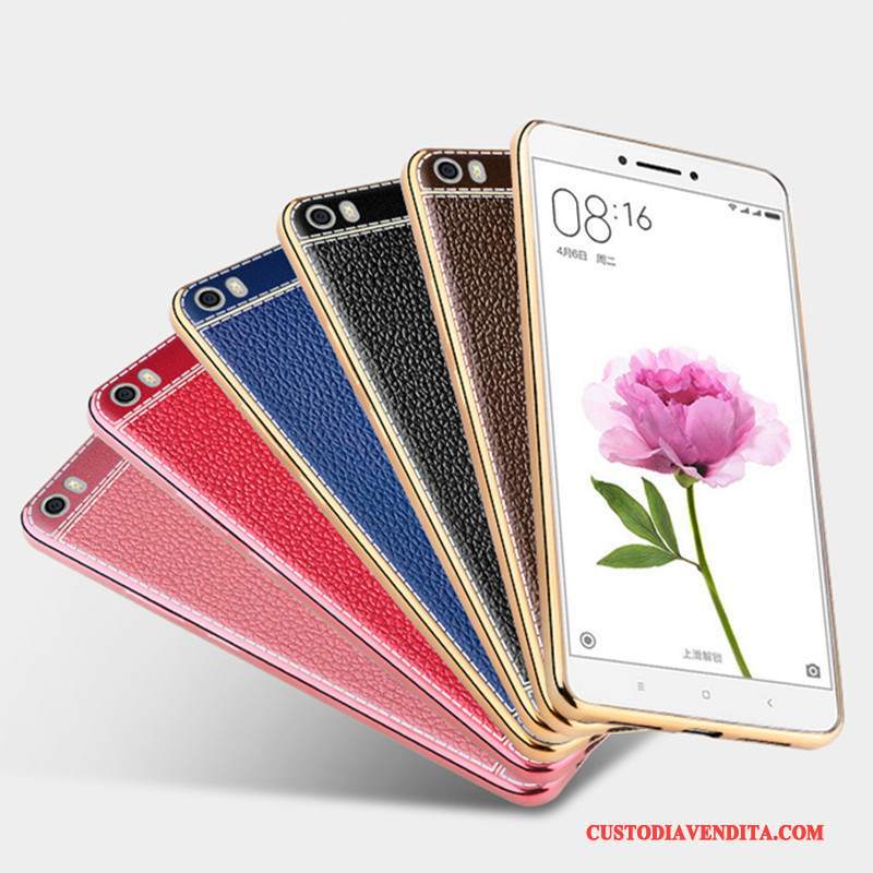 Custodia Mi Max 2 Pelle Piccola Modello, Cover Mi Max 2 Colore Anti-caduta Morbido