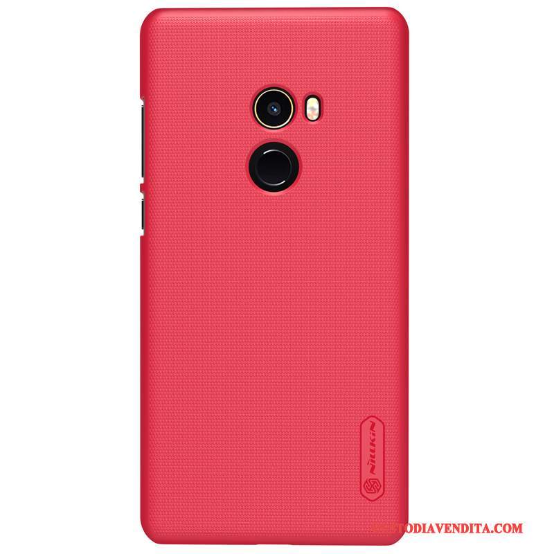 Custodia Mi Mix 2 Protezione Sottili Rosso, Cover Mi Mix 2 Piccola Antiscivolo