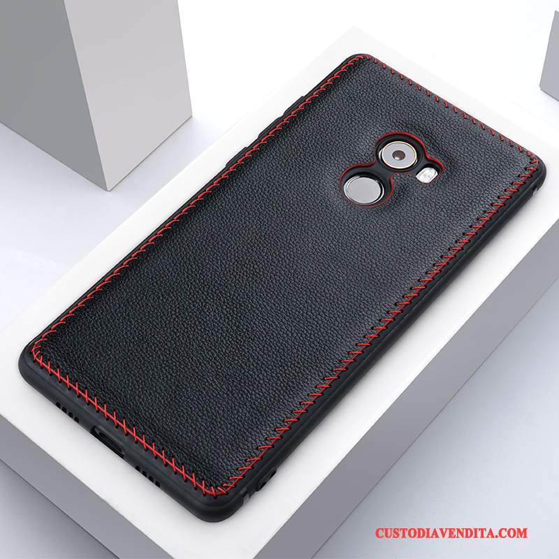 Custodia Mi Mix 2 Silicone Nero Piccola, Cover Mi Mix 2 Creativo Telefono Tutto Incluso