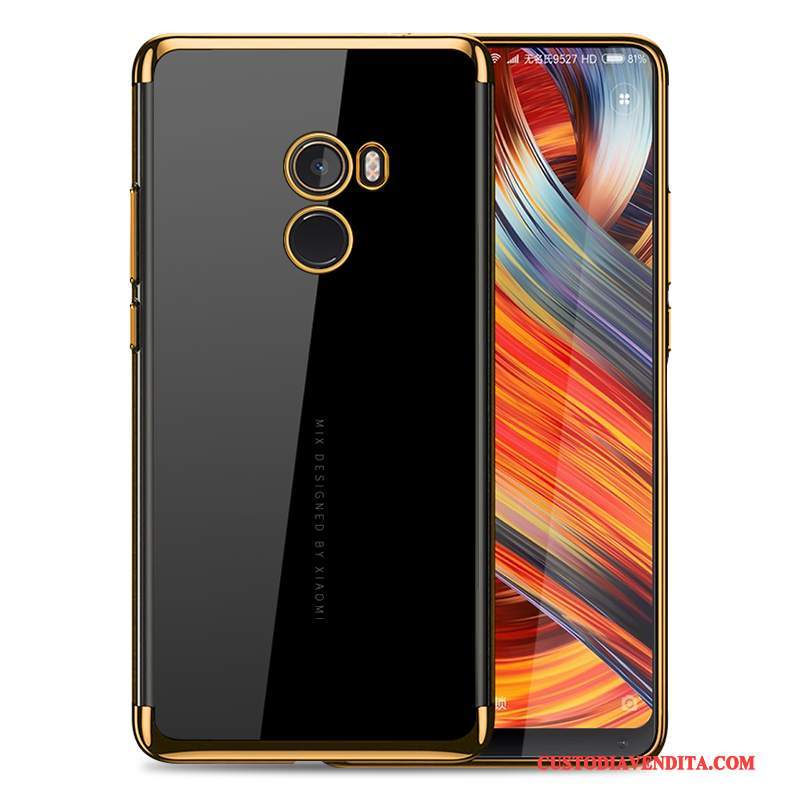 Custodia Mi Mix 2 Silicone Trasparente Sottile, Cover Mi Mix 2 Orotelefono