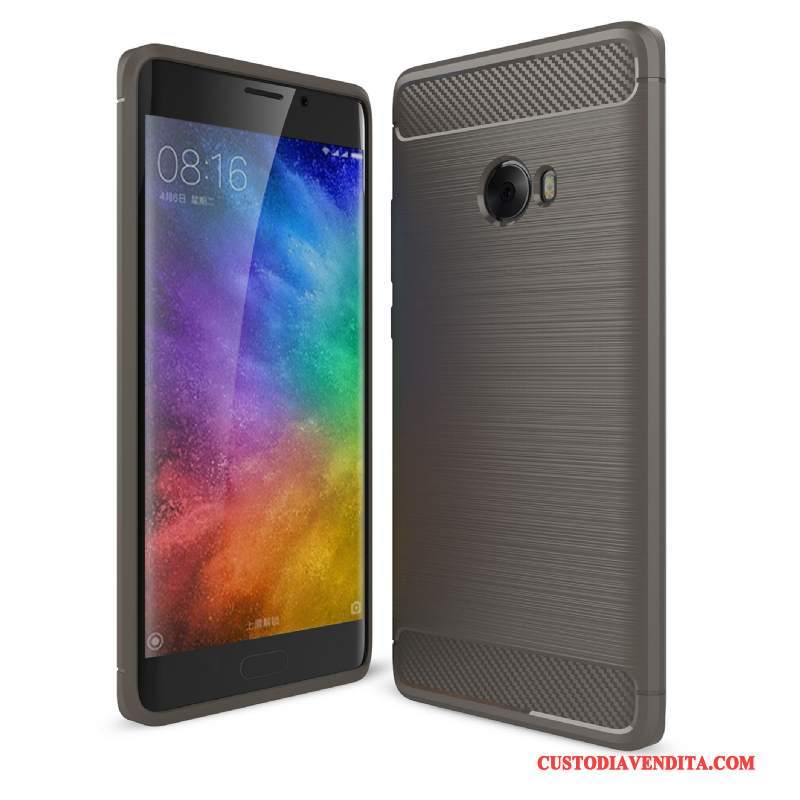 Custodia Mi Note 2 Silicone Telefono Grigio, Cover Mi Note 2 Protezione Morbido Piccola