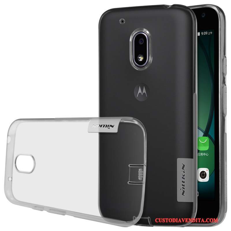 Custodia Moto G4 Play Protezione Anti-caduta Oro, Cover Moto G4 Play Telefono Argento