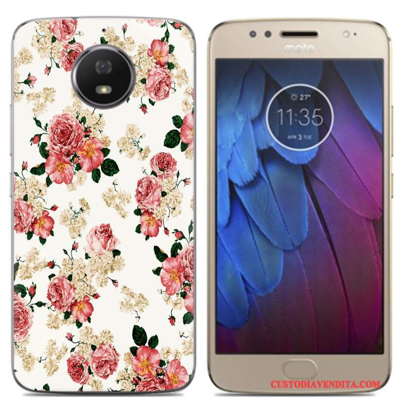 Custodia Moto G5s Creativo Hemmingtelefono, Cover Moto G5s Protezione Anti-caduta Morbido