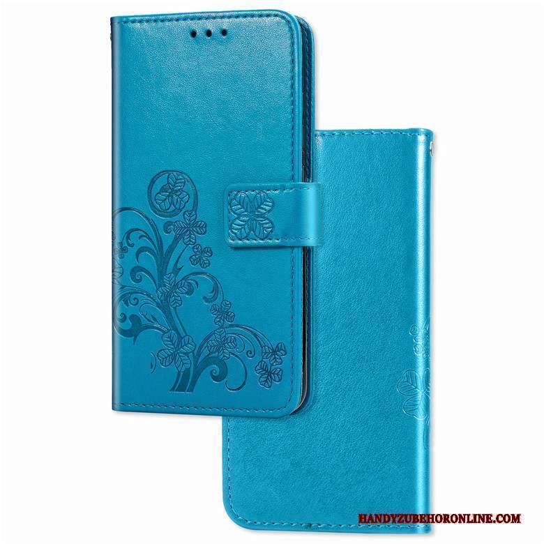 Custodia Motorola One Macro Protezione Morbido Anti-caduta, Cover Motorola One Macro Folio Blutelefono