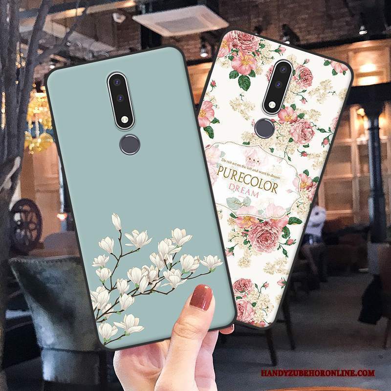 Custodia Nokia 3.1 Plus Protezione Verdetelefono, Cover Nokia 3.1 Plus Bello