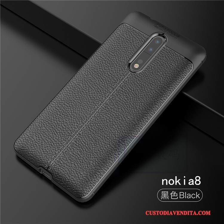 Custodia Nokia 6 Silicone Anti-caduta Nuovo, Cover Nokia 6 Morbido Tutto Incluso