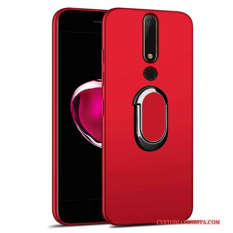 Custodia Nokia 6 Tutto Incluso Rosso, Cover Nokia 6 Difficile Anti-caduta