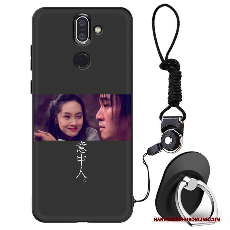 Custodia Nokia 7 Plus Silicone Anti-caduta Tendenza, Cover Nokia 7 Plus Moda Morbidotelefono