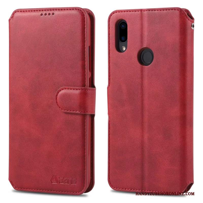 Custodia Redmi 7 Silicone Supporto Ornamenti Appesi, Cover Redmi 7 Pelle Anti-caduta Tempra