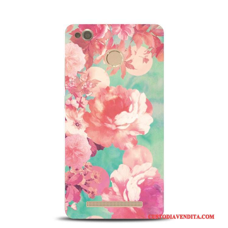 Custodia Redmi Note 4x Colore Altotelefono, Cover Redmi Note 4x Goffratura Fiori Supporto