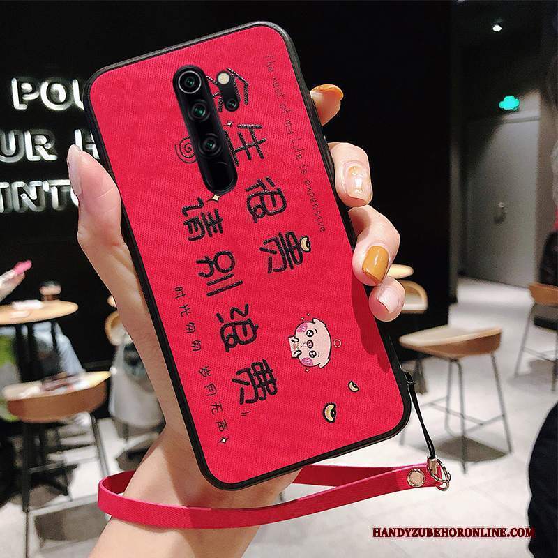 Custodia Redmi Note 8 Pro Panno Tempra, Cover Redmi Note 8 Pro Anti-caduta Modello