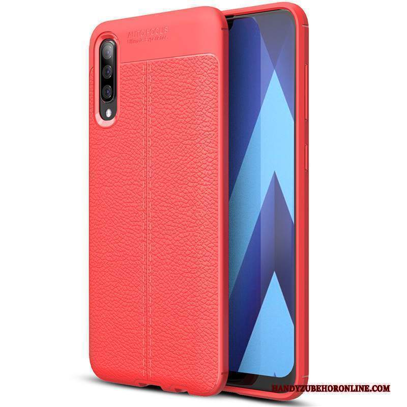 Custodia Samsung Galaxy A30s Protezione Tutto Inclusotelefono, Cover Samsung Galaxy A30s Pelle Modello Rosso