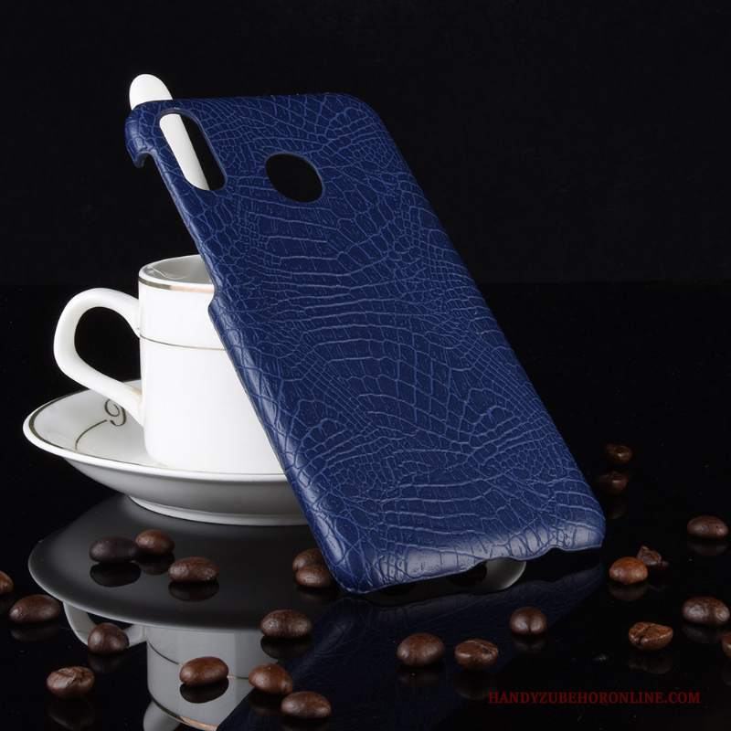 Custodia Samsung Galaxy A40 Pelle Borse Blu, Cover Samsung Galaxy A40 Protezione Qualitàtelefono