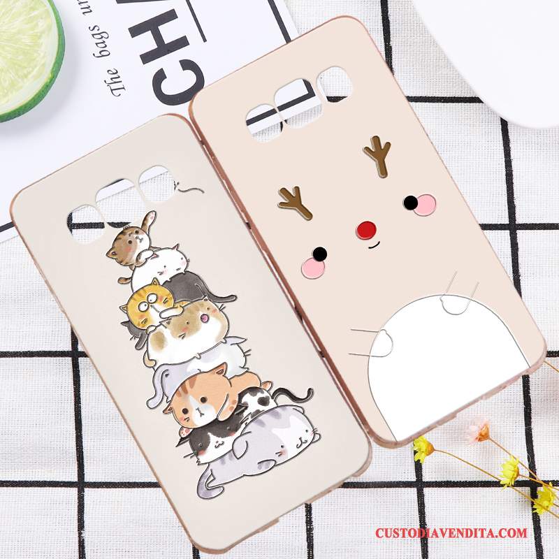 Custodia Samsung Galaxy A5 2016 Creativo Cachi Morbido, Cover Samsung Galaxy A5 2016 Silicone Bello Di Personalità