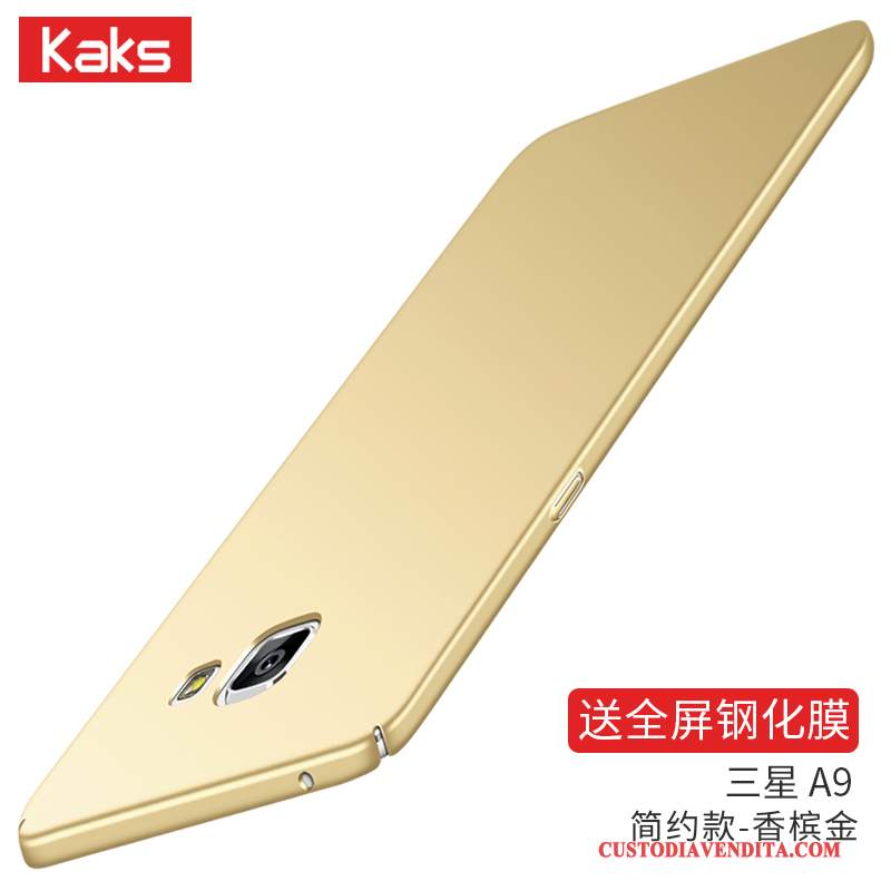 Custodia Samsung Galaxy A5 2016 Protezione Tutto Incluso Oro, Cover Samsung Galaxy A5 2016 Macchiati Alto