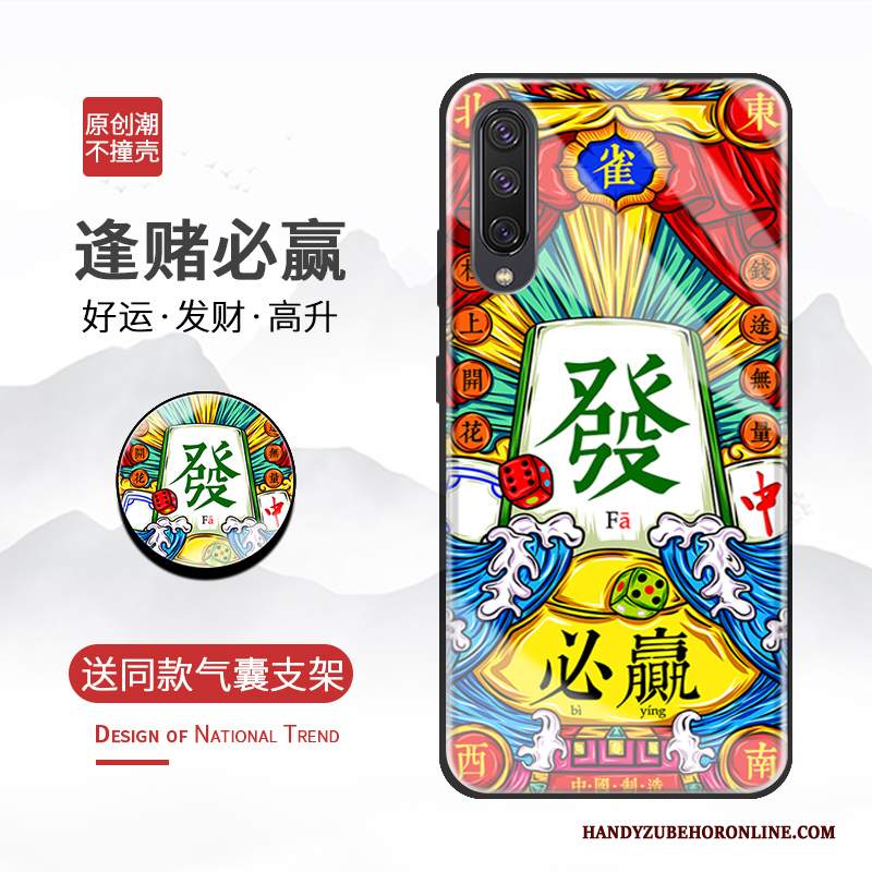 Custodia Samsung Galaxy A50 Creativo Bello Tendenza, Cover Samsung Galaxy A50 Protezione Telefono Vetro