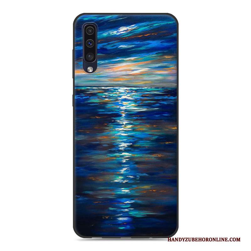 Custodia Samsung Galaxy A50 Silicone Di Personalità Bello, Cover Samsung Galaxy A50 Cartone Animato Anti-caduta Morbido