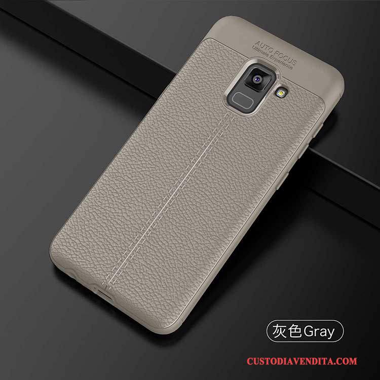 Custodia Samsung Galaxy A7 2015 Silicone Macchiati Nuovo, Cover Samsung Galaxy A7 2015 Protezione Grigio Tendenza