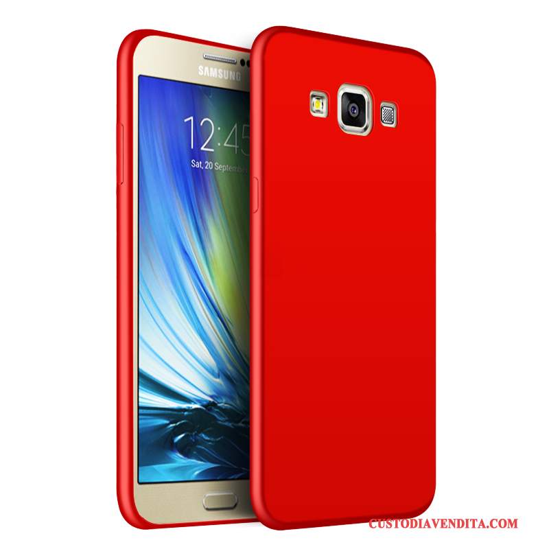 Custodia Samsung Galaxy A7 2015 Silicone Nuovotelefono, Cover Samsung Galaxy A7 2015 Protezione Tendenza Macchiati