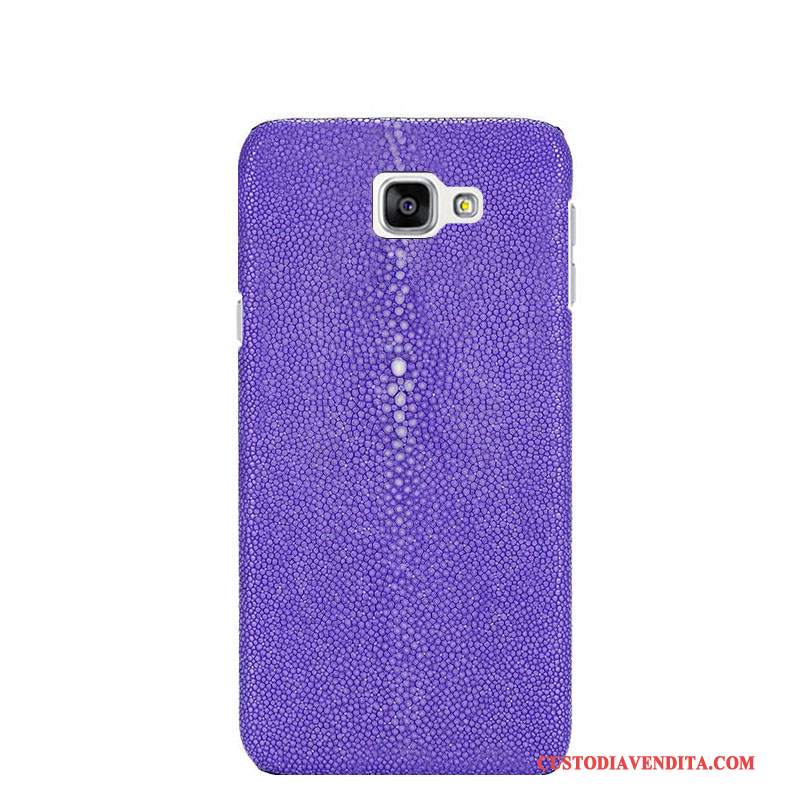 Custodia Samsung Galaxy A7 2016 Pelle Sottili Coperchio Posteriore, Cover Samsung Galaxy A7 2016 Protezione Tendenza Anti-caduta